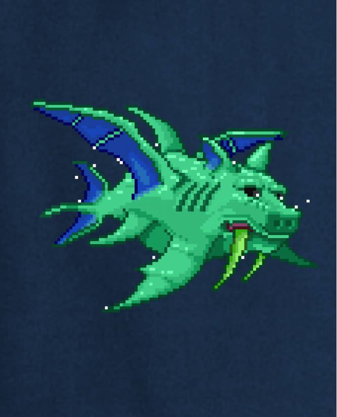 Džemperis Terraria Duke Fishron